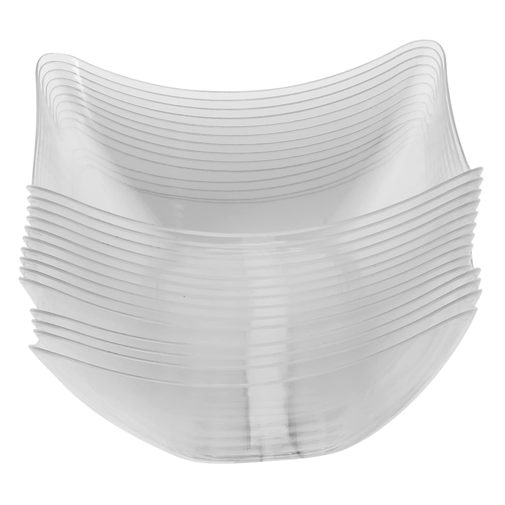 BRIGHTFUFU 50pcs Dessert Cup Set Yogurt Parfait Containers Snack Bowl Parfait Bowl Mini Dessert Bowl Ice Cream Containers Mini Jelly Bowl Plates and Bowls Trifle Bowl Appetizers re-usable