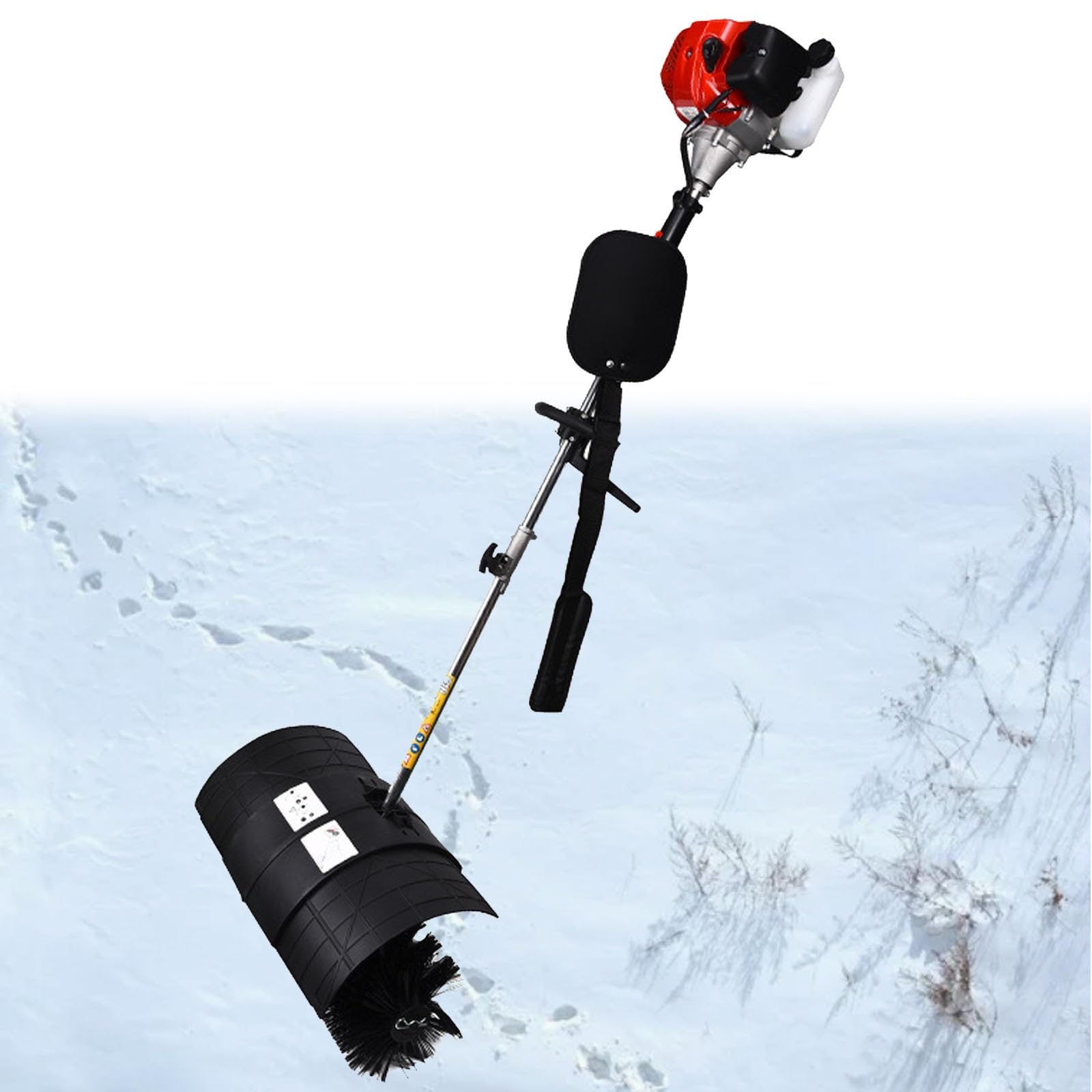 Balai de balayeuse thermique 52CC 2.3HP pour gazon artificiel et feuilles
