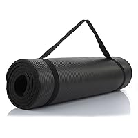 Algopix Similar Product 5 - unbrand 10mm Thick Yoga Mat Exercise