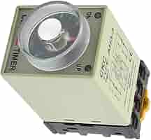 Aexit DC 24V Electrical 0-6 Sec 6 Seconds Delay Timer Time