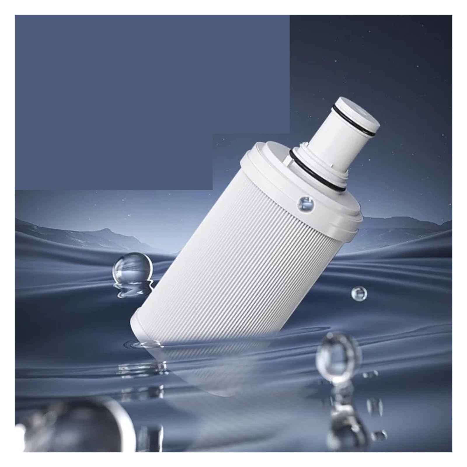 Cartucho de filtro de agua compatible con Espring 100186M, 100188CH | Estructura de carbón activado HEPA, accesorio de reemplazo del sistema de filtro de agua