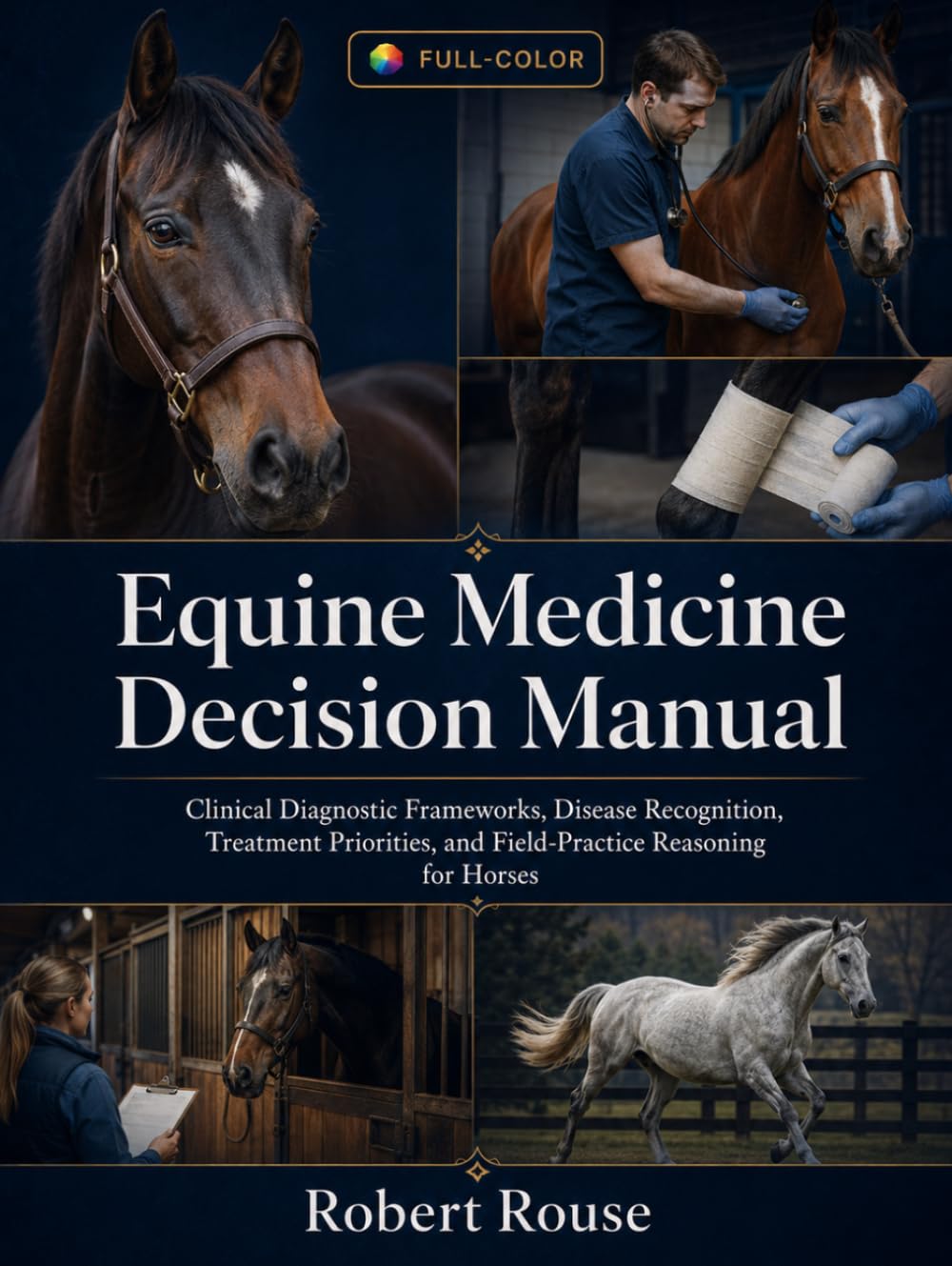 Equine Medicine Decision Manual: Clinical Diagnostic Frameworks, Disease Recognition, Treatment Priorities, and Field-Practice Reasoning for Horses