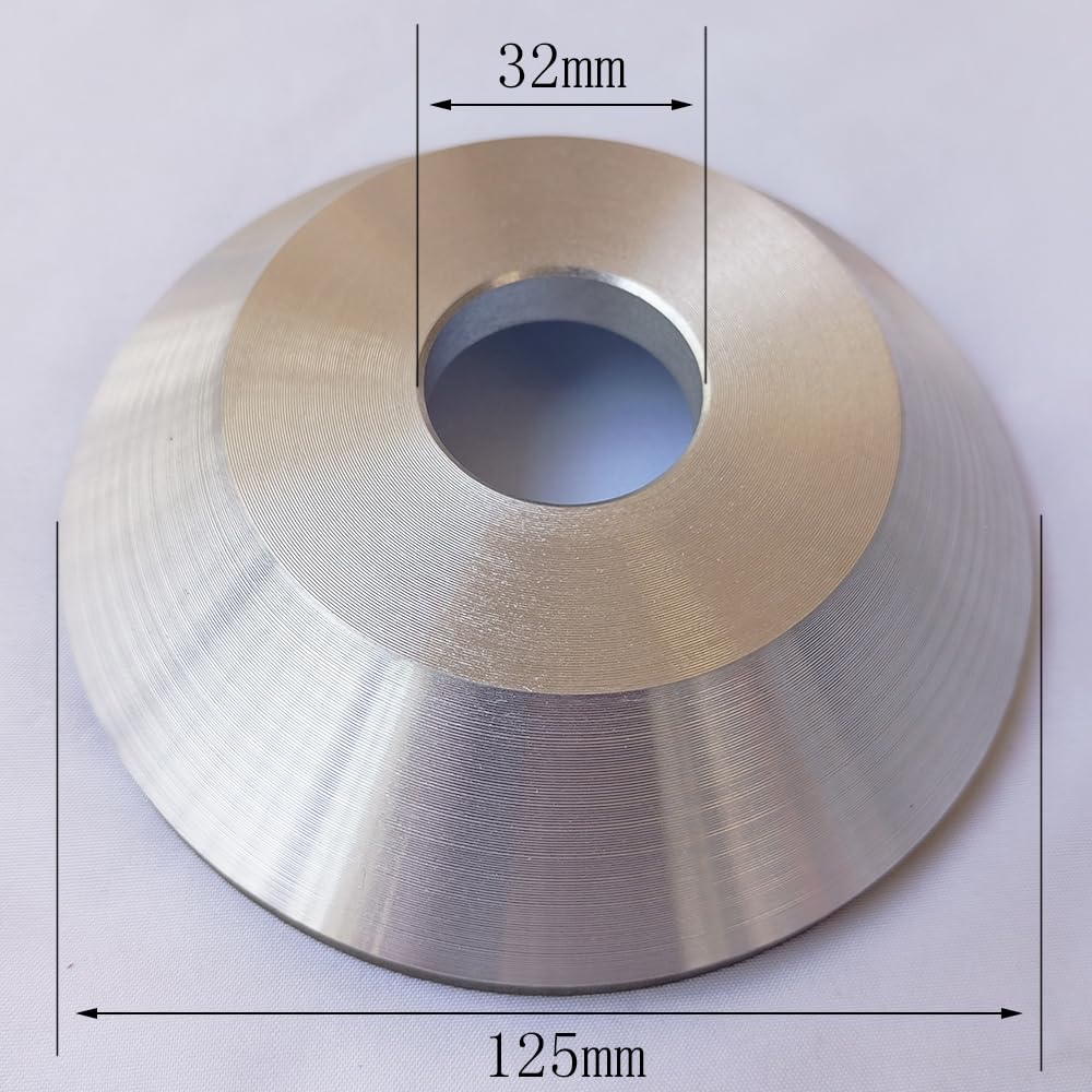 12,7 cm CBN-Schleifscheibe, Schalenform, Harzbindung für Hochgeschwindigkeitsstahlschleifen (Körnung: 80#)