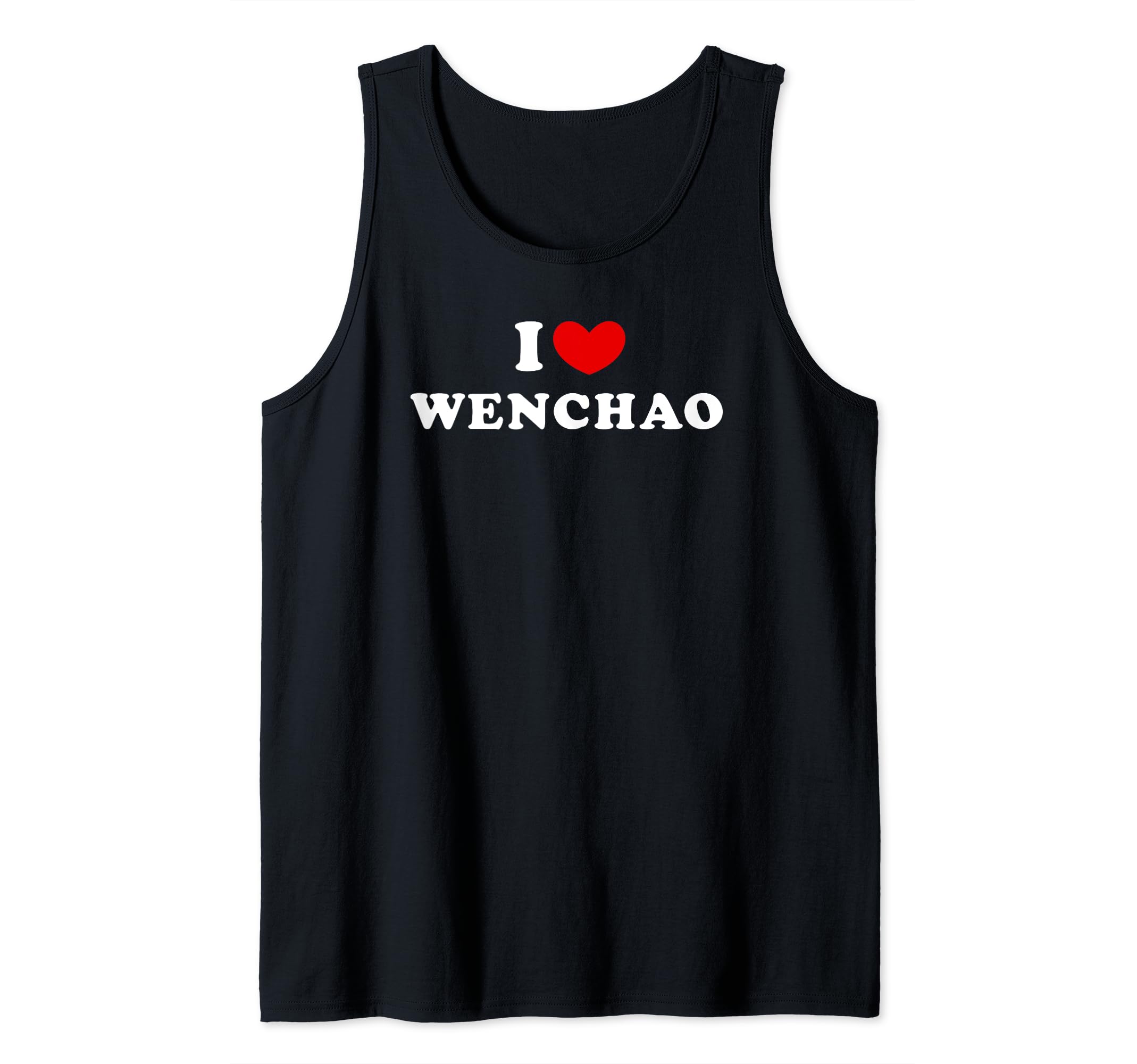 I Love Wenchao, I Heart Wenchao Tank Top