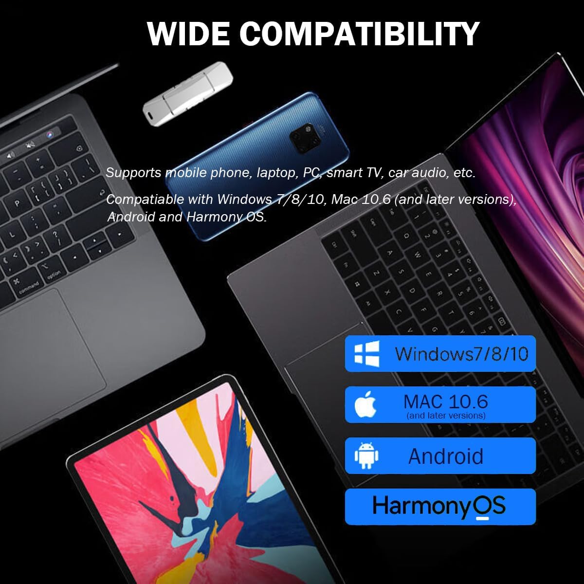 Półprzewodnikowa pamięć USB 128 GB, USB 3.2 Gen 2, Dual USB A, USB C, pendrive, wysoka prędkość, zewnętrzna pamięć masowa, kompatybilna z iPhone 15, 16, 17, Android, MacBook, PC, iPad