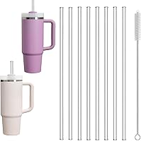 Vista 8 de Pajitas para Stanley Cup de 40 onzas, popote de repuesto para vaso Stanley de 40 onzas, accesorios para popotes reutilizables, aptos