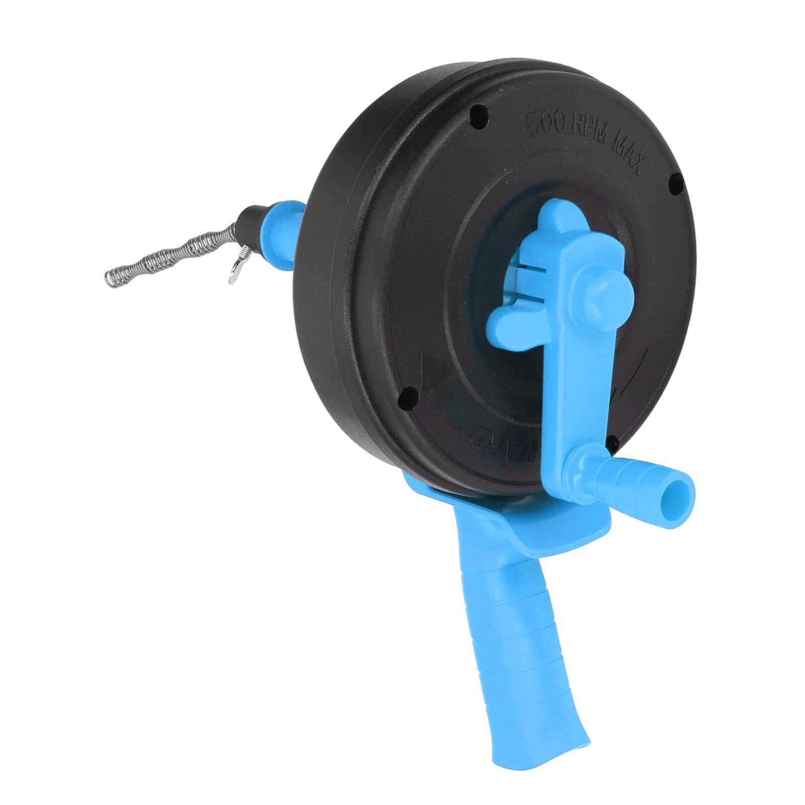 VGEBY Drain Snake 65 Manganstahl-Abflussschnecke, Manuelle Bohrmaschine, Dual-, Verstopfungsentferner für Küche, Badewanne, Toilette, Rohre 1, 2 Zoll Bis 3 Zoll, Haushaltsreinigung (ABS, 65