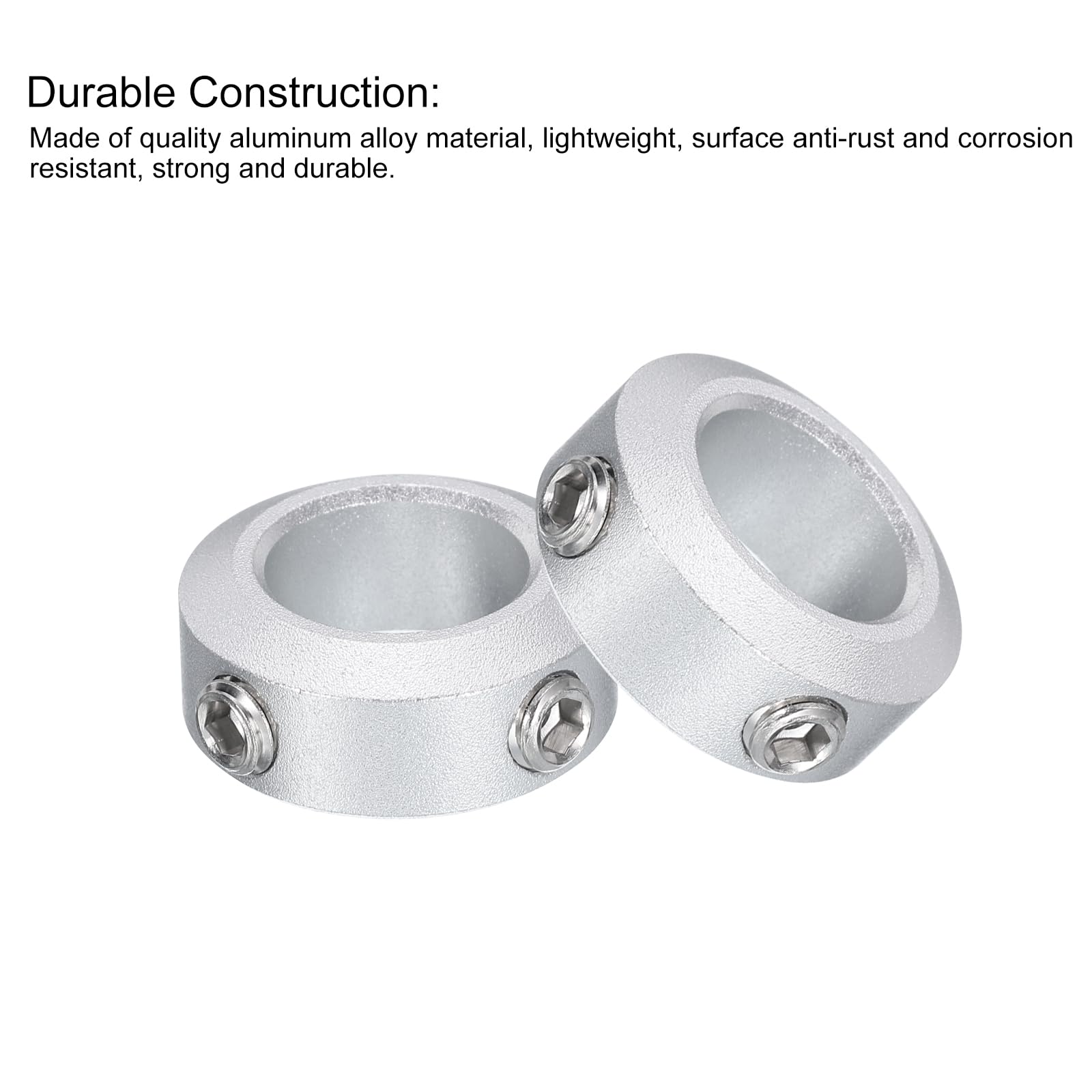 Sourcing Map Set Of 10 Fixing Screw Collars Inner Diameter 5