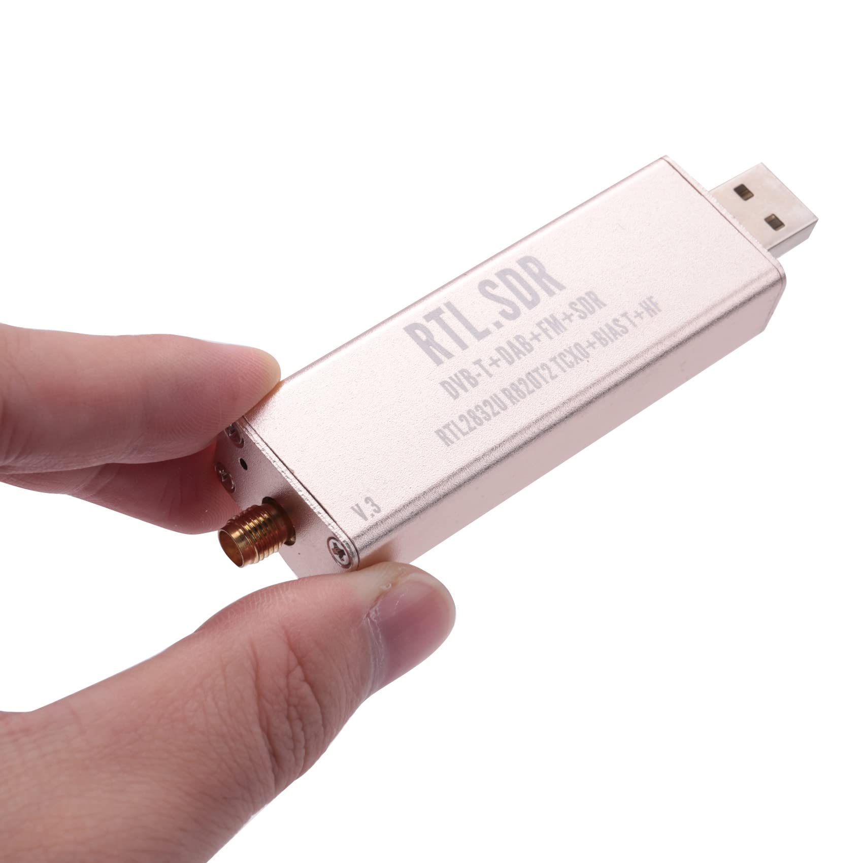 SDR V3 Pro Rtl2832 Rtl2832U R820T2 SDR per 100KHz-1.7GHz UHF VHF AM