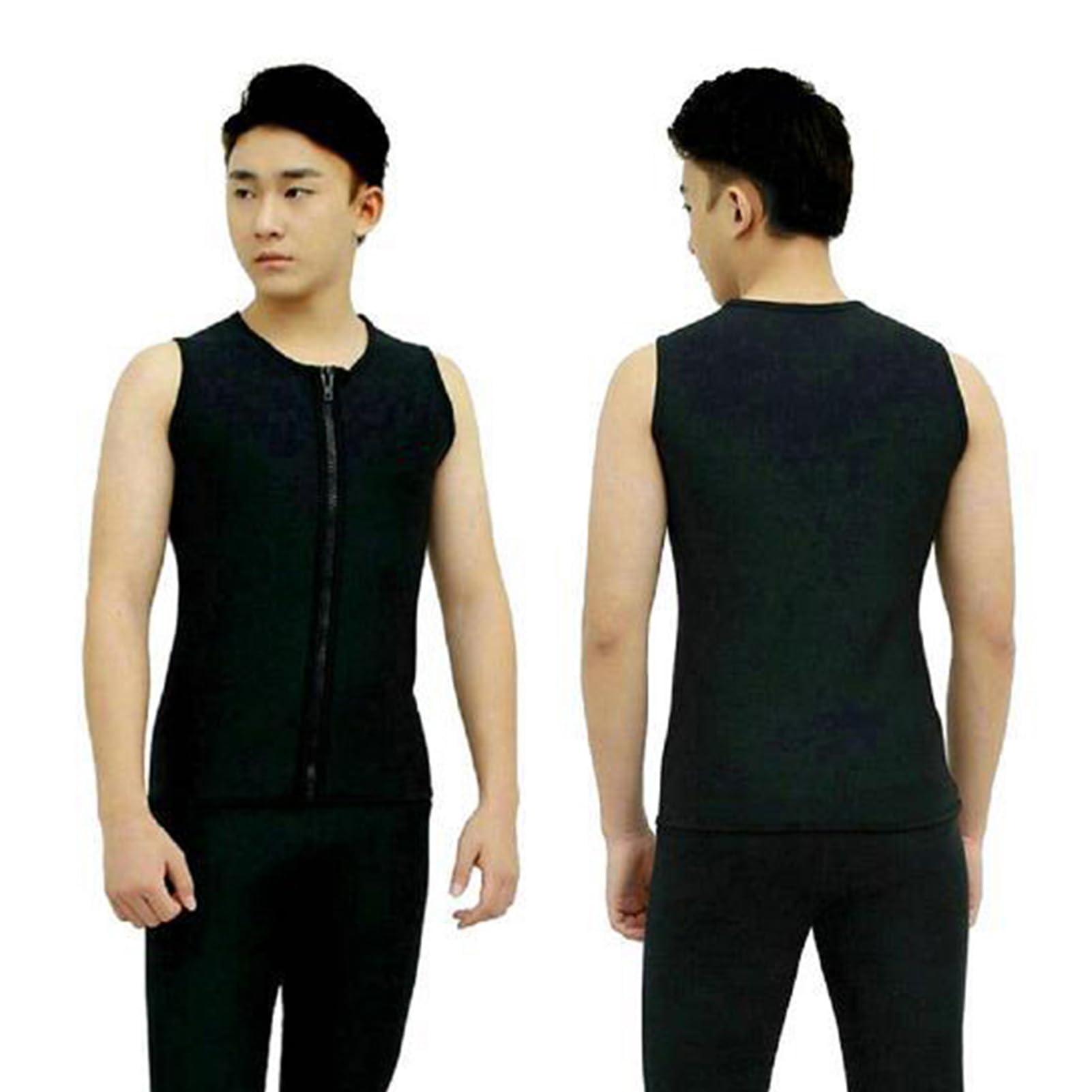 Eacam Gilet da Sub Senza Maniche in Neoprene da 2 Mm per Nuoto, Surf, Snorkeling, Attrezzatura Subacquea Senza Maniche con Galleggiamento per Uomo e Donna