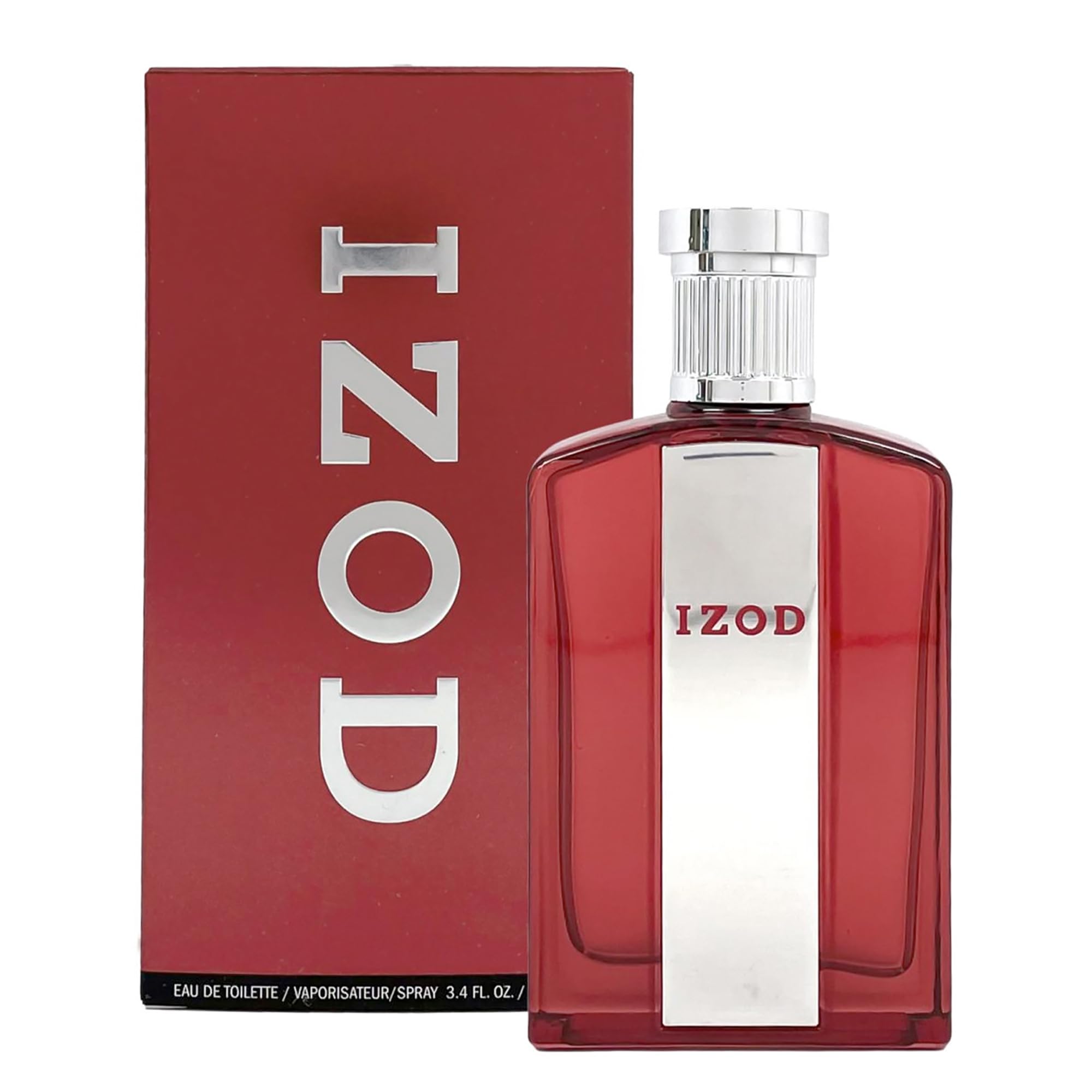 Izod Legacy Red for Men Eau de Toilette Spray – Bold Spicy Fruit and Vanilla Fragrance – Long-Lasting – 3.4 Oz