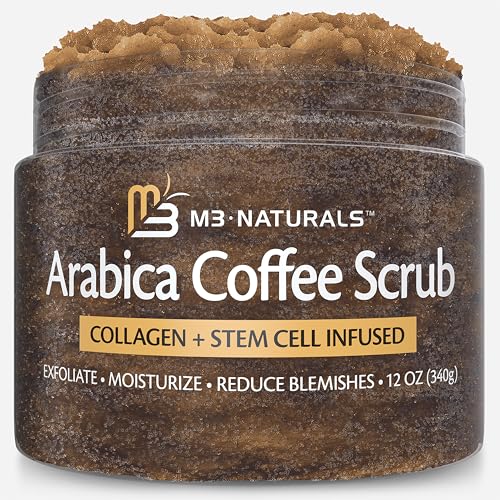 Arabica Coffee Scrub for Hands, Feet, and Body, Exfoliating Scrub...