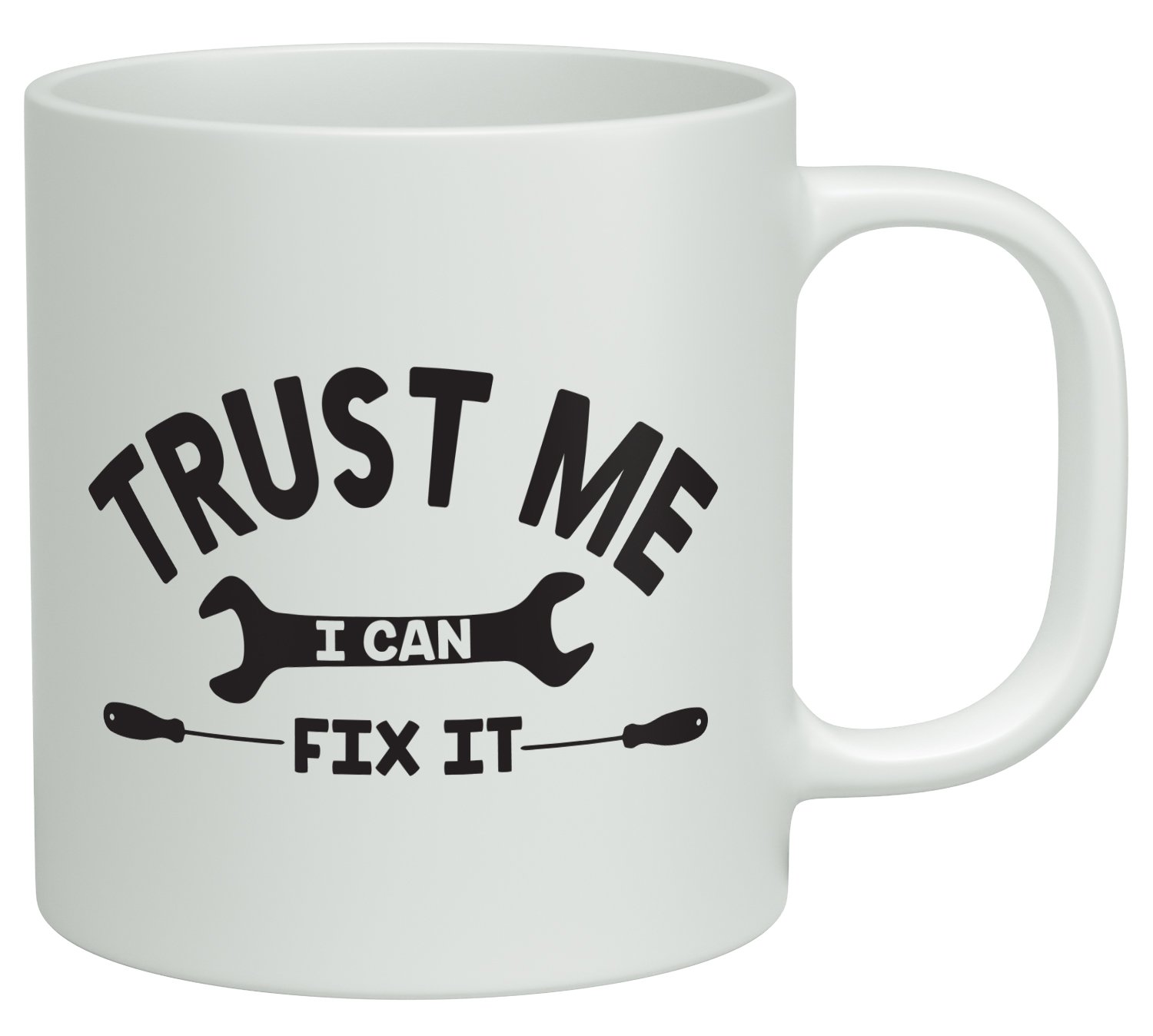 Shopagift Trust Me I Can Fix It White 10oz Novelty Gift Mug Cup