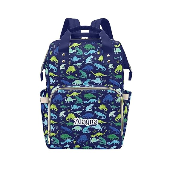 Yeshop Personalized Diaper Backpack Sports Ball Multi Function Diaper Bag Travel Daypack Nursing Nappy Bag