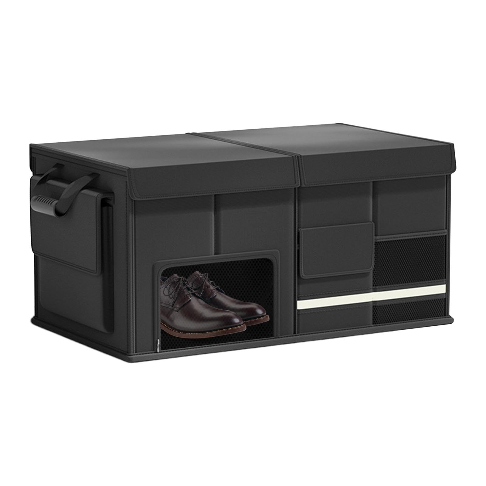 Generisch Organizador de maletero de coche plegable de tela Oxford, 60 L | para viajes, pícnic