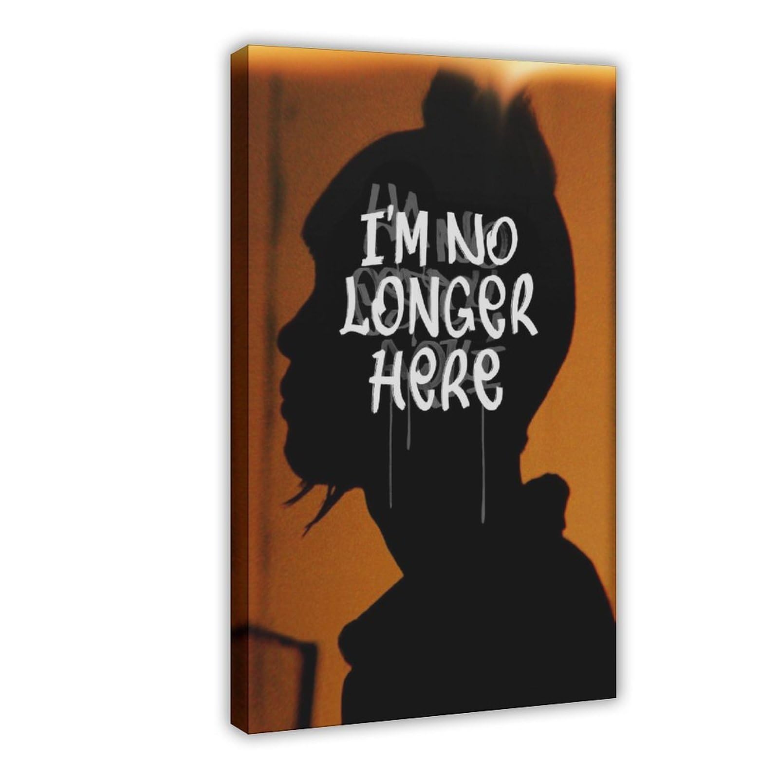 MWCGHA Ya No Estoy Aquí Canvas Poster for Office Decor Gift