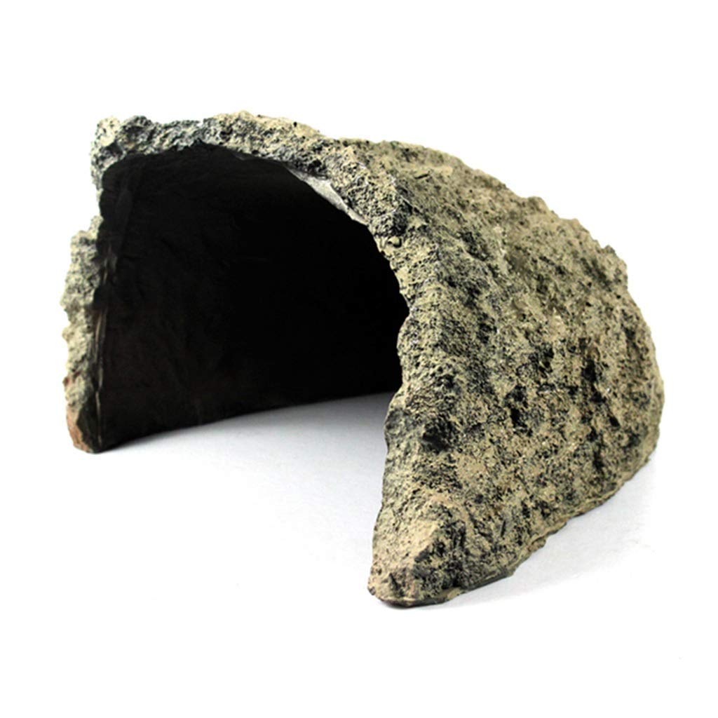 Escondite Natural de Reptiles, Caja Cueva de Reptiles, decoración de Esquina de hábitat, escondites de Tortugas, Serpientes y lagartos, Accesorios para Cajas de Reptiles, Adornos