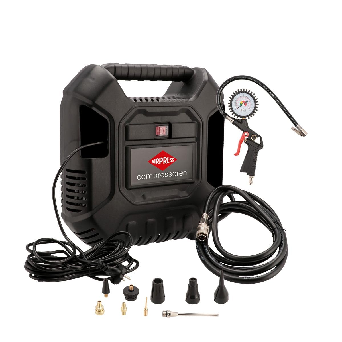 Compressore senza olio HLO 180 8 bar 150 l/min con accessori
