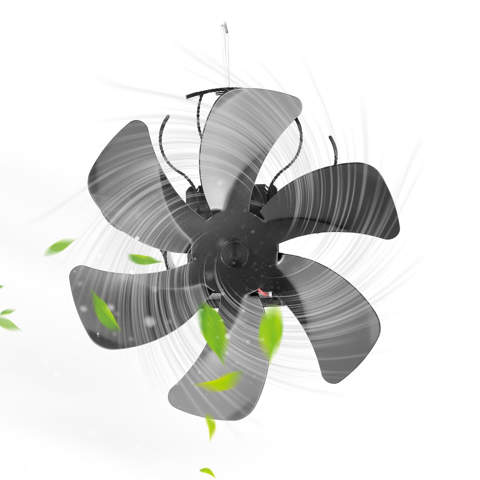 Ventilatore Per Stufa A Legna Soffiante Silenzioso Compatto Di Risparmio | Ventilatore Termico Per A Legna Autoalimentato Uso Interno Casa Cabina Soggiorno Inverno