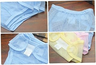 Toyvian 3 Pçs Roupa Interior Do Bebê Fraldas Do Bebê Malha Roupa Interior Do Bebê Fralda Reutilizável Bebê Toliet Fraldas Calças De Treinamento Do Bebê Lavável Potty Net Calças Puxar Para