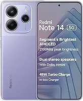 Smartphone Xiaomi Redmi Note 14 5G NFC Violeta Lavanda 8GB RAM 256GB ROM