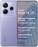 Smartphone Xiaomi Redmi Note 14 5G NFC Violeta Lavanda 8GB RAM 256GB ROM
