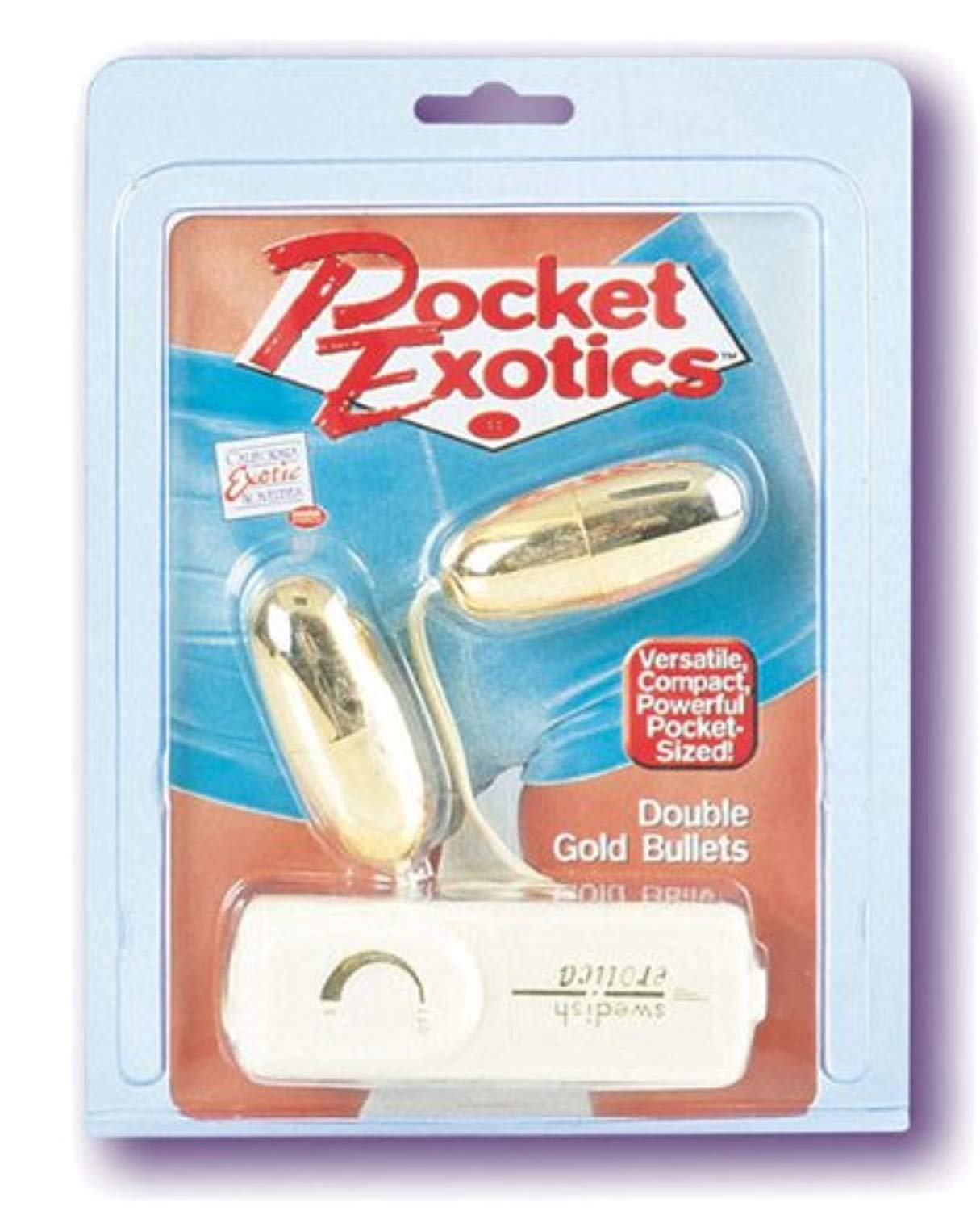 Pocket Exotic Dbl Bullet Gold