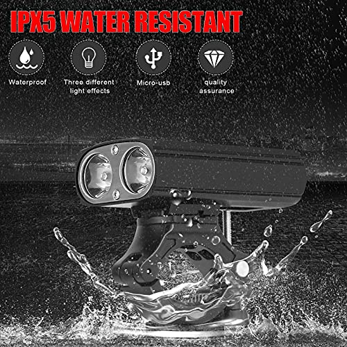 Luci Bicicletta USB Ricaricabile, 1000 Lumen Faro