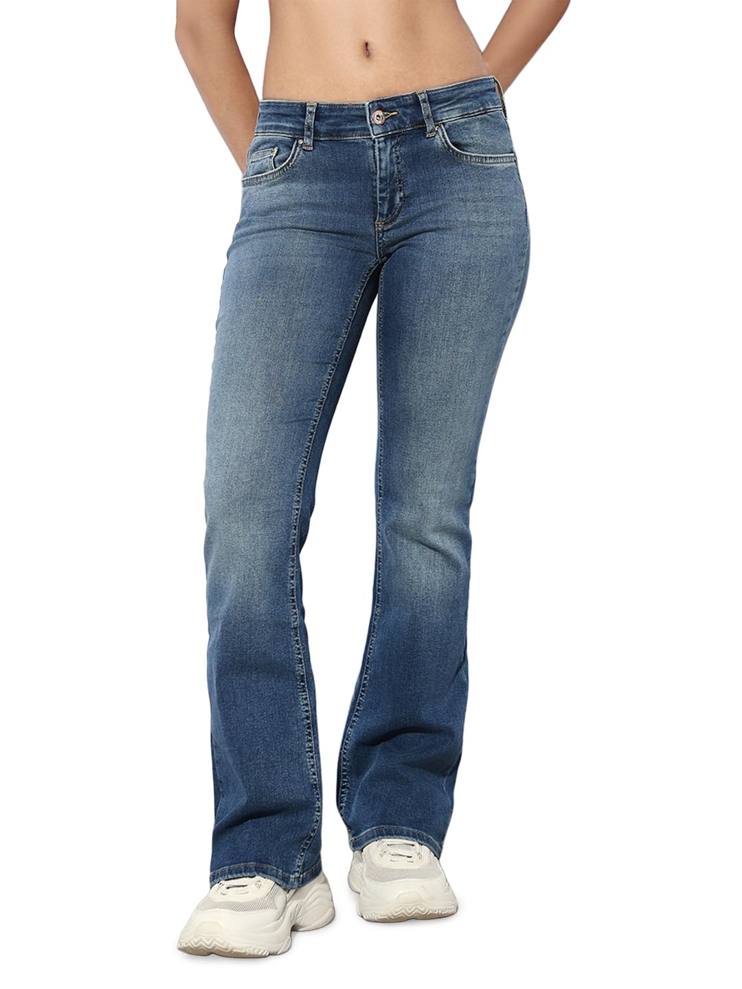 Women's Regular Fit High Rise Jeans