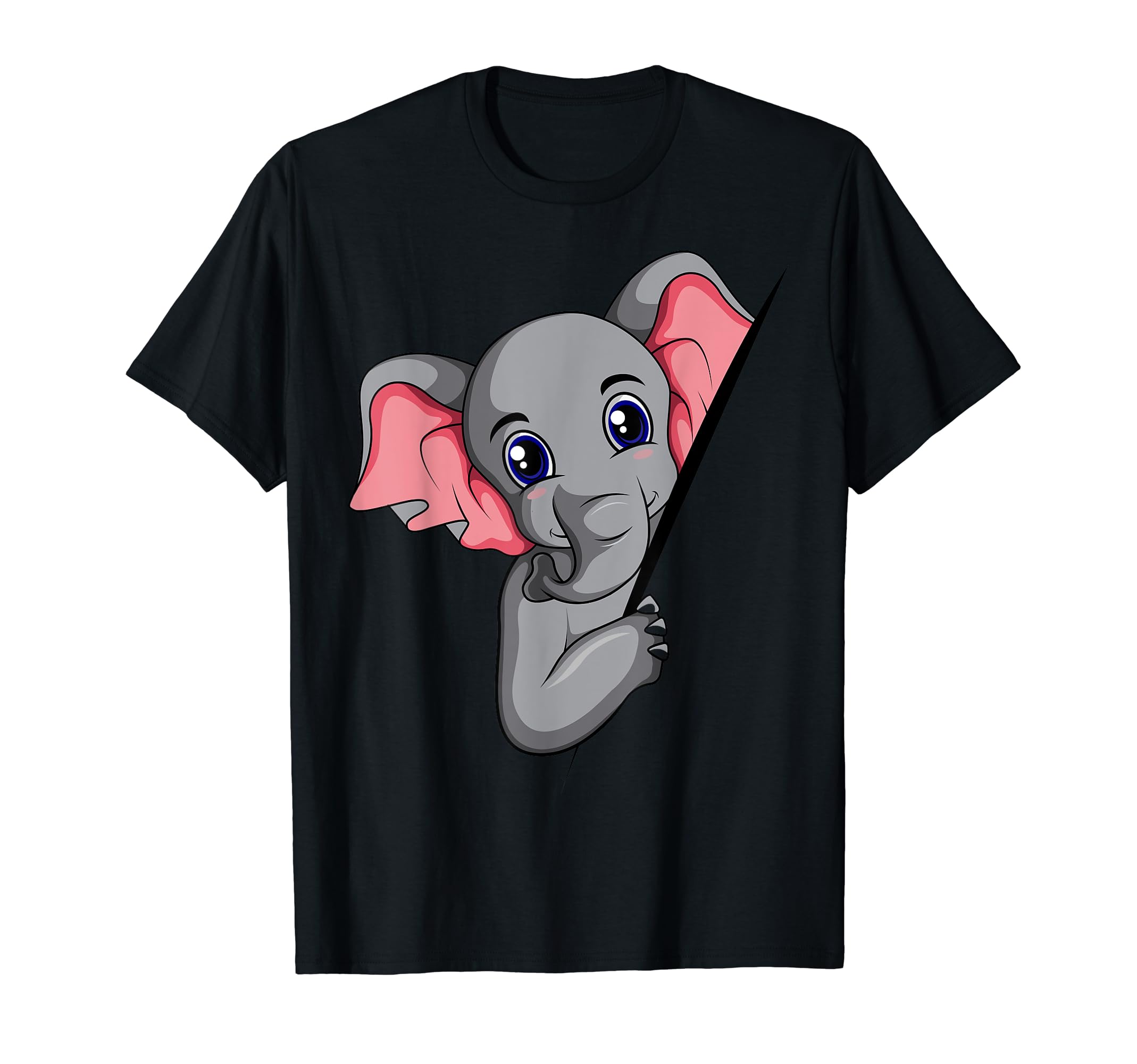Funny Elephant Apparel Gift IdeasElephant Women Girls Kids T-Shirt