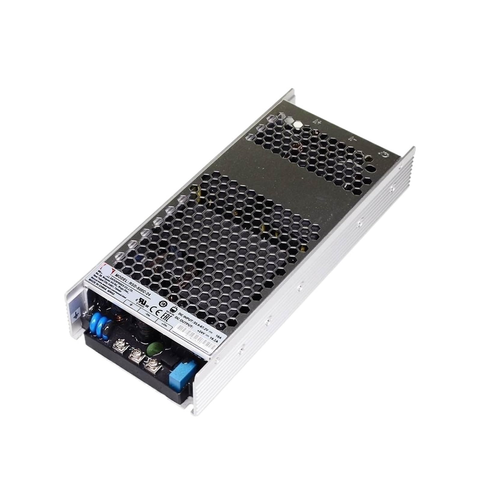 RSD-500B/500C/500D-12V24V48V Series DC12V 24 48V 500W Convertisseur réseau Alimentation à découpage (RSD-500B-48)