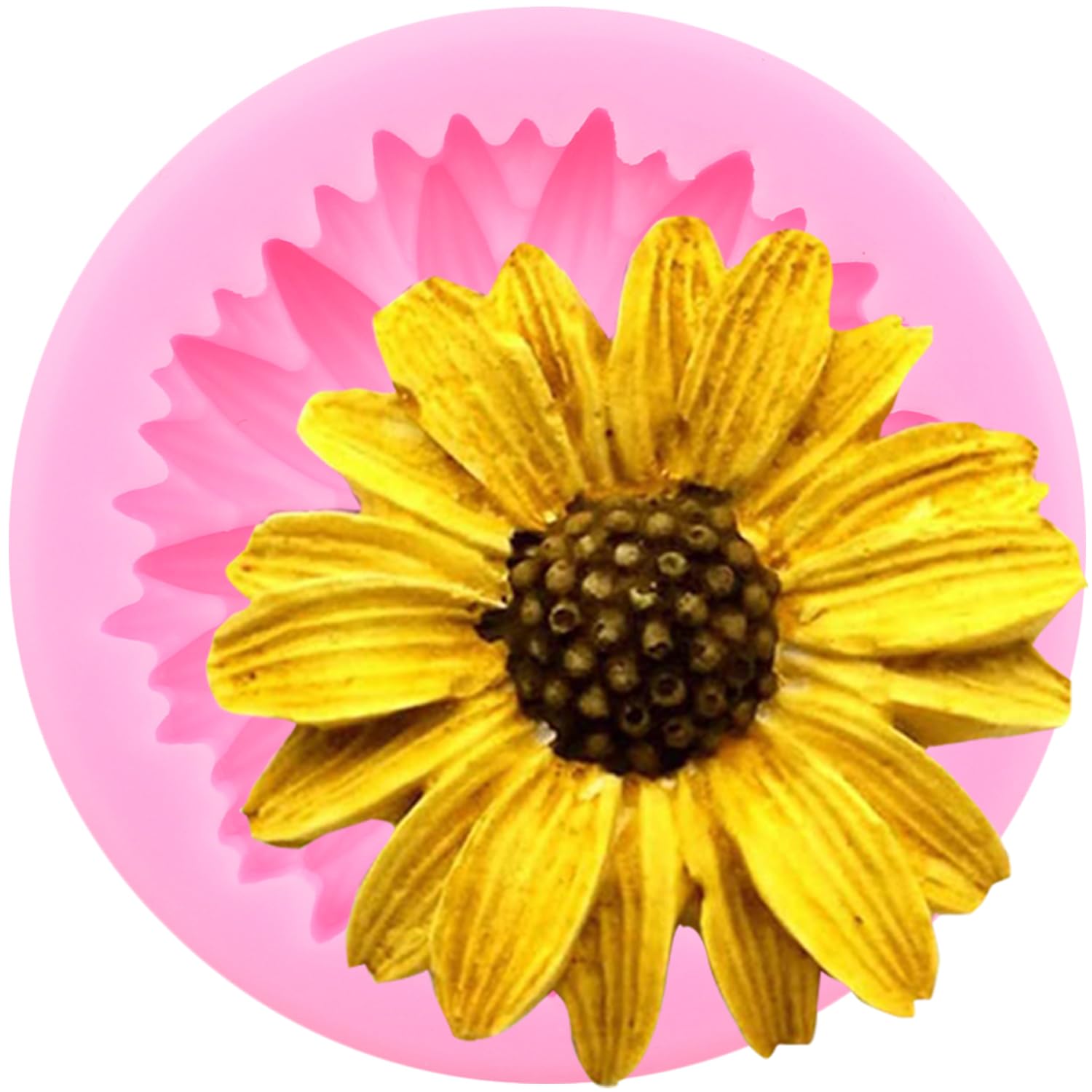 xmoldnms Sunflower Silicone Fondant Molds For Cake Decorating Cupcake Topper Candy Chocolate Gum Paste Polymer Clay
