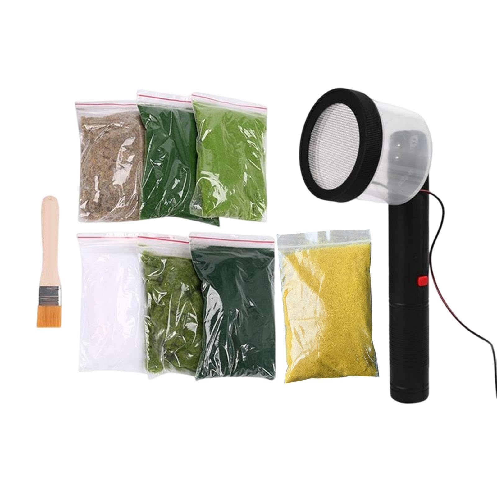 Escala de Medición para Máquinas de Flocado Estático con Mango Antideslizante para Paisajismo Y Proyectos de Bricolaje.