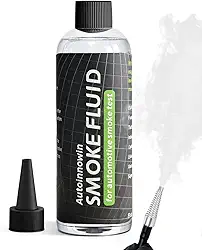 Solução De Fluido De Fumaça - Líquido Para Máquina De Fumaça Automotiva De 8 Oz Para Testador De Diagnóstico De Fumaça A Vácuo Evap