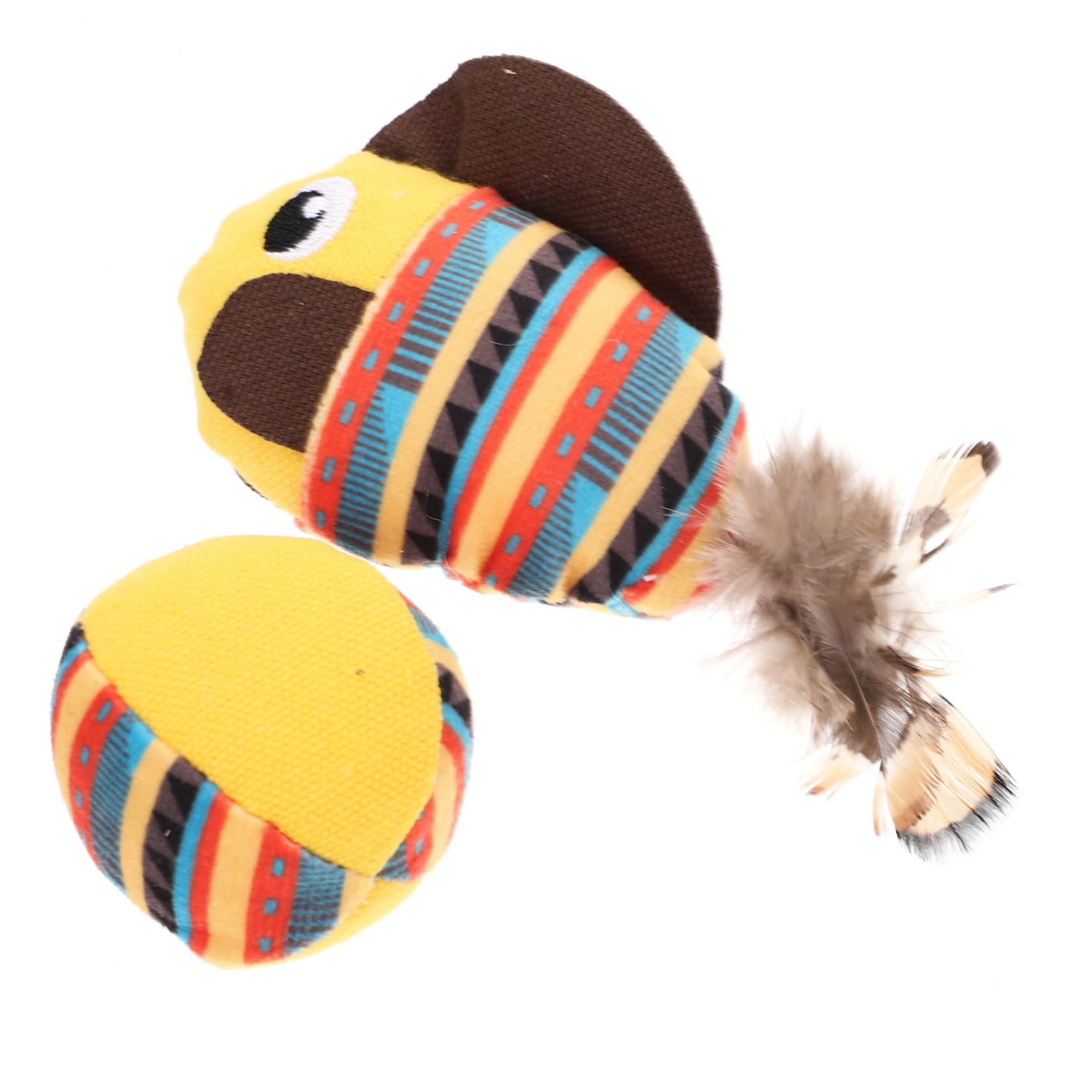 SUPVOX pequeños Juguetes para Gatos Juguetes para Masticar la dentición del Gato Peluche Gatito Masticar Juguete Precioso Juguete para Gatos Animal Masticar Juguetes mordida de Perro bebé
