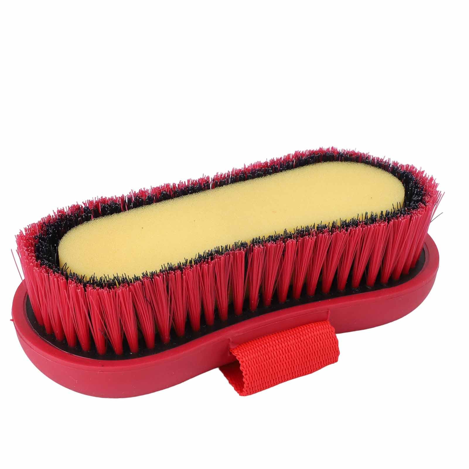Cepillo de Aseo para Caballos, Esponja de Limpieza Corporal con Agarre Ergonómico para Baño y Cuidado de Mascotas y Hogar