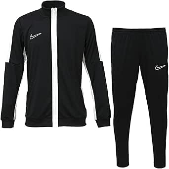 NIKE(ナイキ) Dri-FIT アカデミー23 軽量薄手トラックスーツ トレーニングジャケット×ロングパンツ 上下セットジャージ 上→US-L(180-189) cm パンツ→US-XL胴囲(96-109) cm 国内正規品 DR1681×1666 ブラック