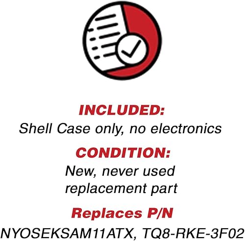 Miniatura 4 de KeylessOption Carcasa exterior para Kia (paquete de 2)