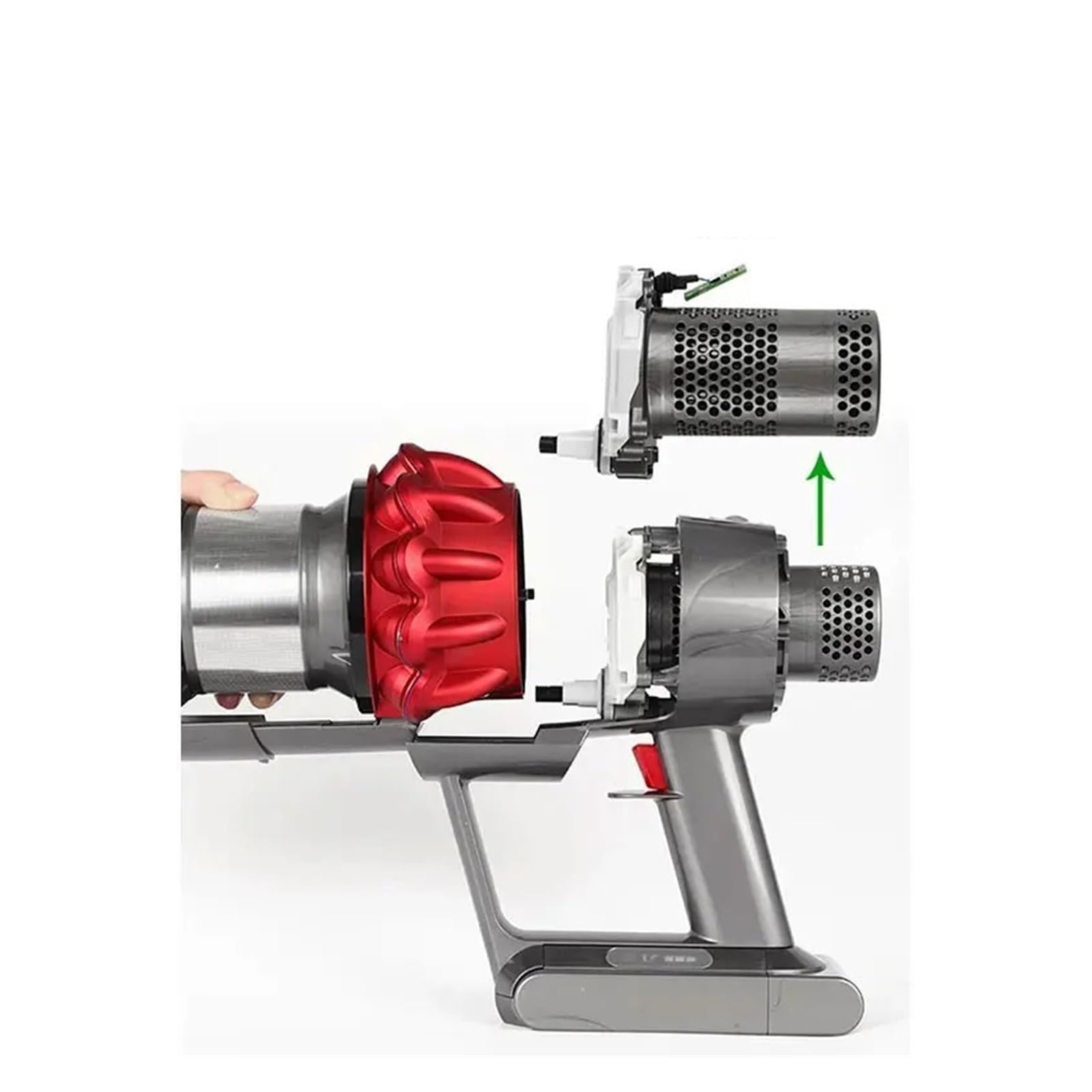 Compatible con Dyson, V10 SV12 Motor de Repuesto Pieza | V10, SV12, motor repuesto, reparación aspiradora, perte aspiration, ruido motor, parada motor, pieza rechange