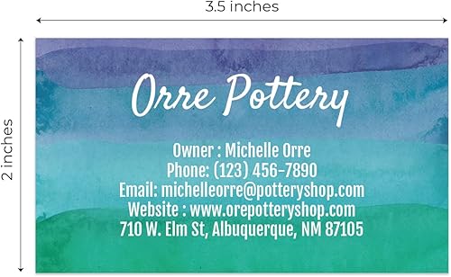 Miniatura 5 de Tarjetas de visita personalizadas de oro blanco y negro, 100 tarjetas de visita personalizadas, tarjetas de visita modernas de 3.5 x 2 pulgadas