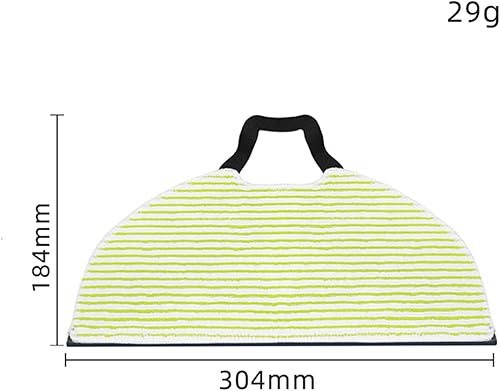 Miniatura 6 de Paquete de 6 almohadillas de repuesto para trapeador de vapor compatibles con Shark RV2410 2610WD 2610WAWFUS Sweeper Robot, almohadillas suaves de