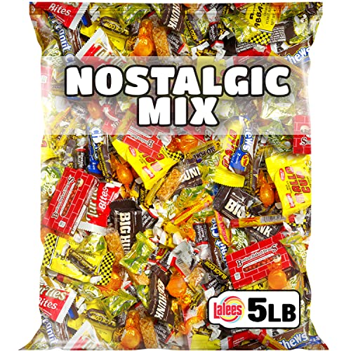 Nostalgic Candy Assortment - 5 Pounds - Vintage Candy Mix - Retro Candy - Old Candy Favorites - Lalees Bulk 70S, 80S, 90S Candy Mix #TOP6