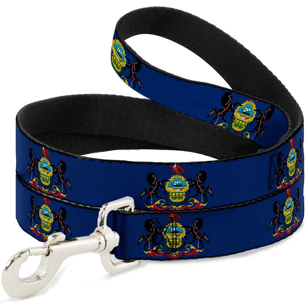 Laisse pour chien nylon Buckle Down motif Pennsylvanie haute résistance