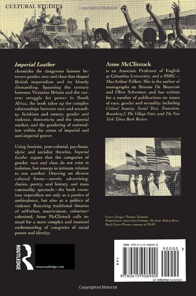 Imperial Leather: Race, Gender, and Sexuality in the