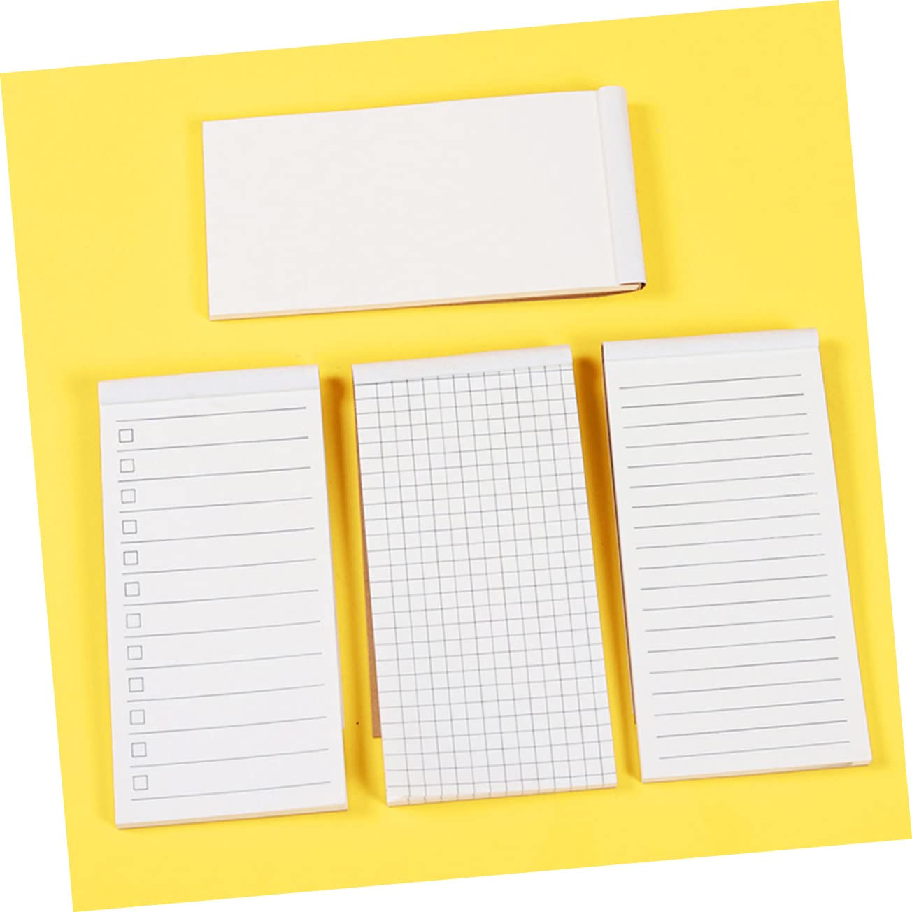 Artibetter 16pezzi Notepads Strappabili Kraft Note Versatili Per Scuola e Casa Per Liste e