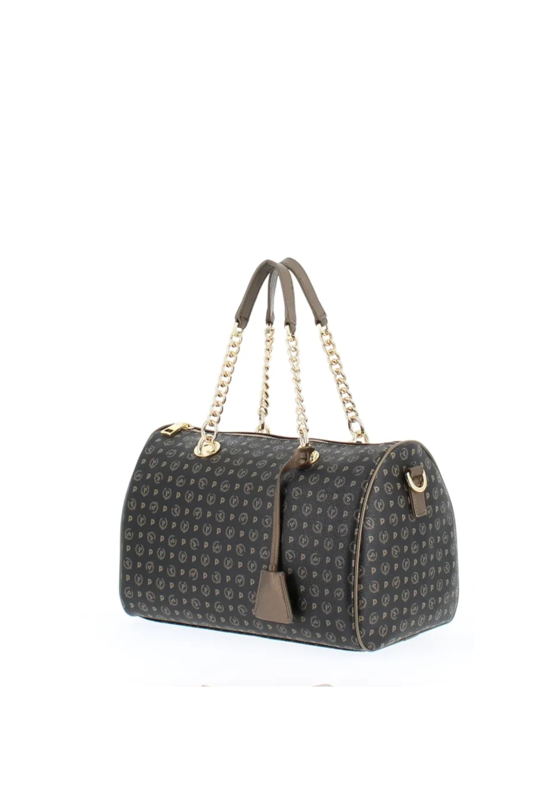Pollini Bauletto Heritage Classic con tracolla TE8411PP02Q11 nero/bronzo