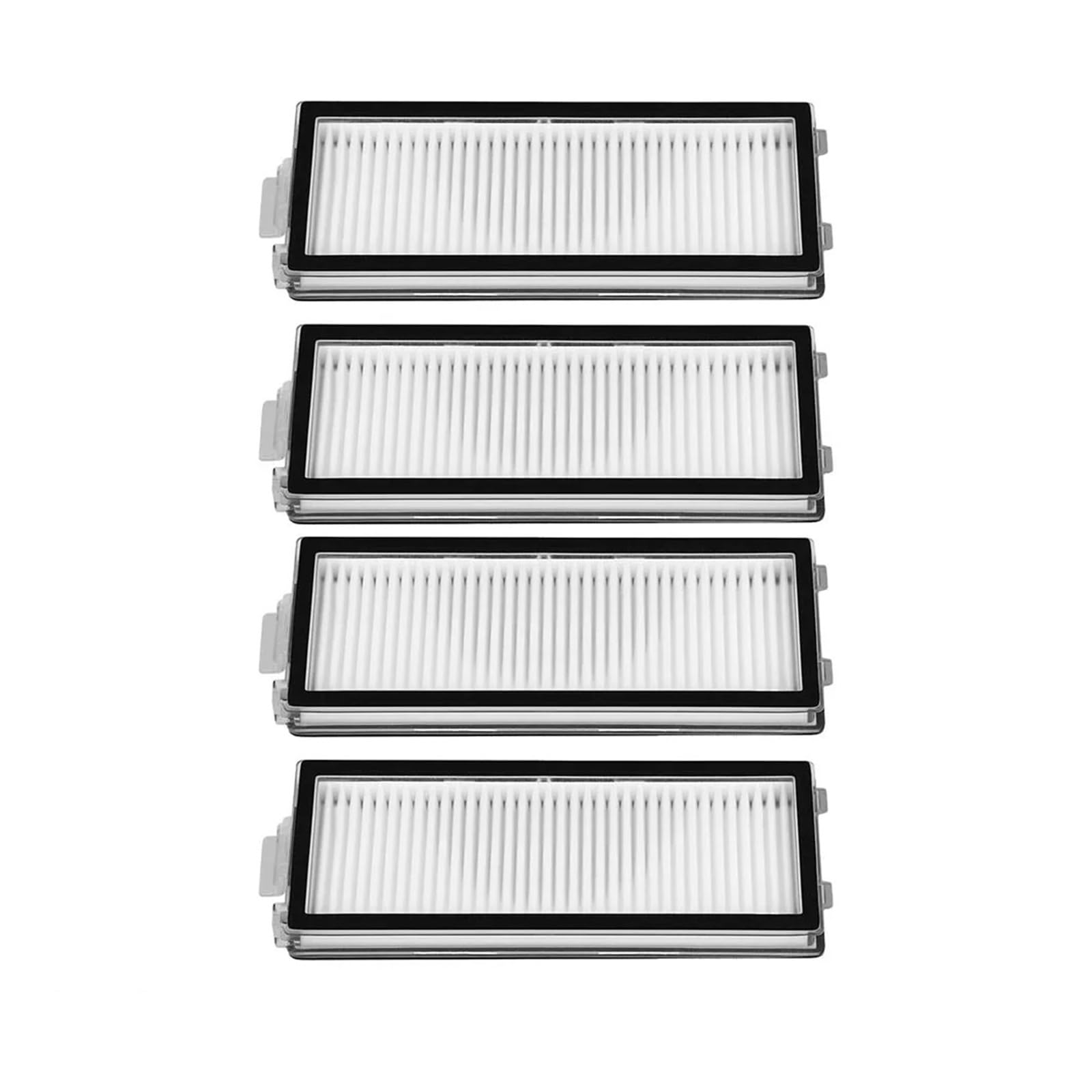 Eezii 4Pcs Filter Replacement，Compatible For Roborock，P10s Pro/V20/Qrevo Master/Qrevo Slim Robot Vacuum Cleaner Filter Accessories