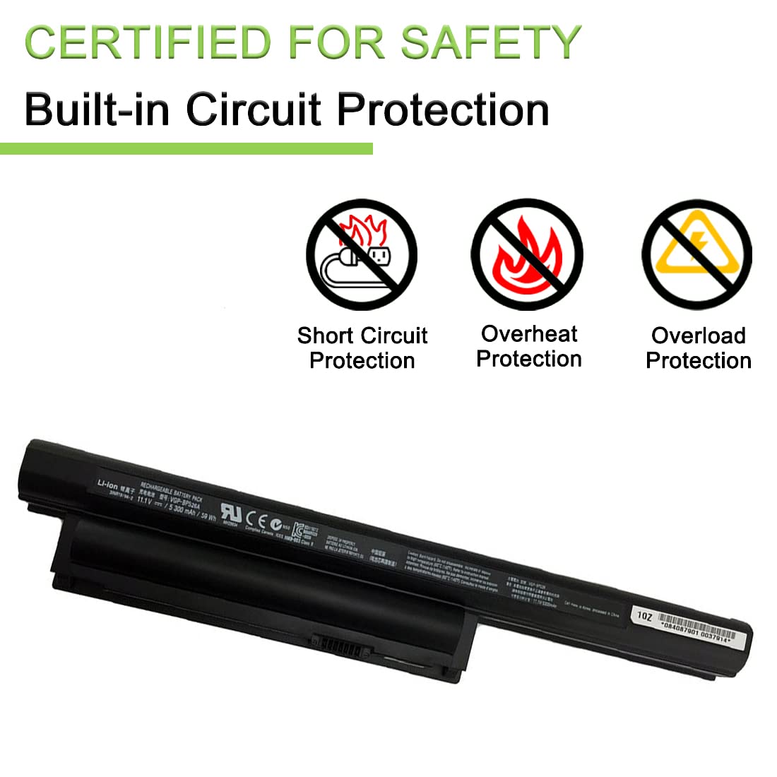 SONY VGP-BPS26 Laptop Accu (Li-ion 11.1V 5200mAh