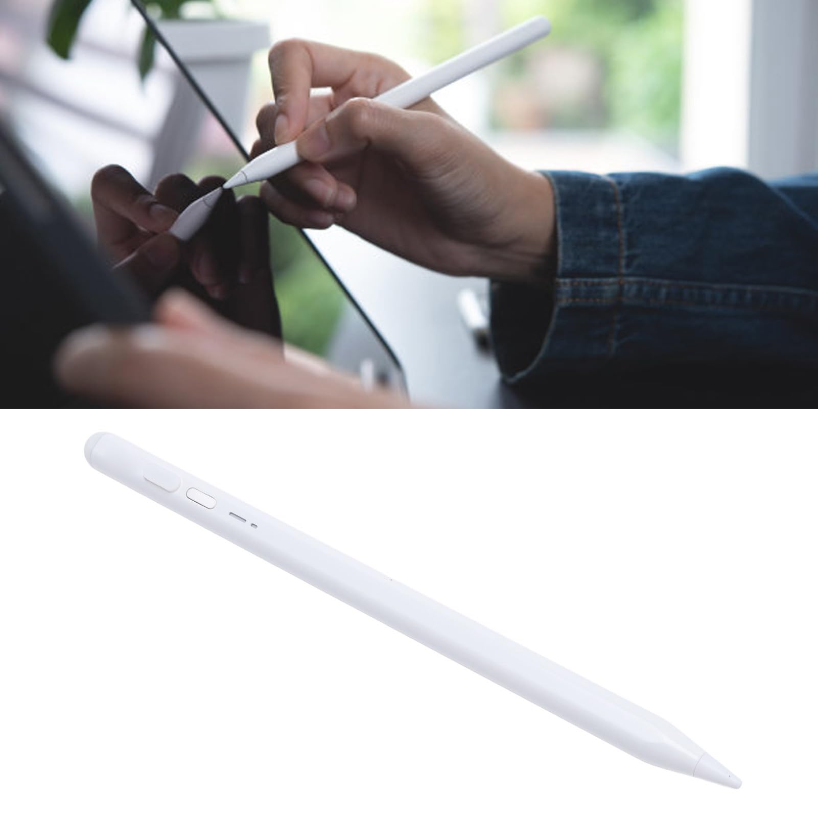 Annadue Penna stilo per touch screen, penna stilo con sensibilità ad alta precisione con Bluetooth, sostituzione penna digitale capacitiva multifunzionale per Android