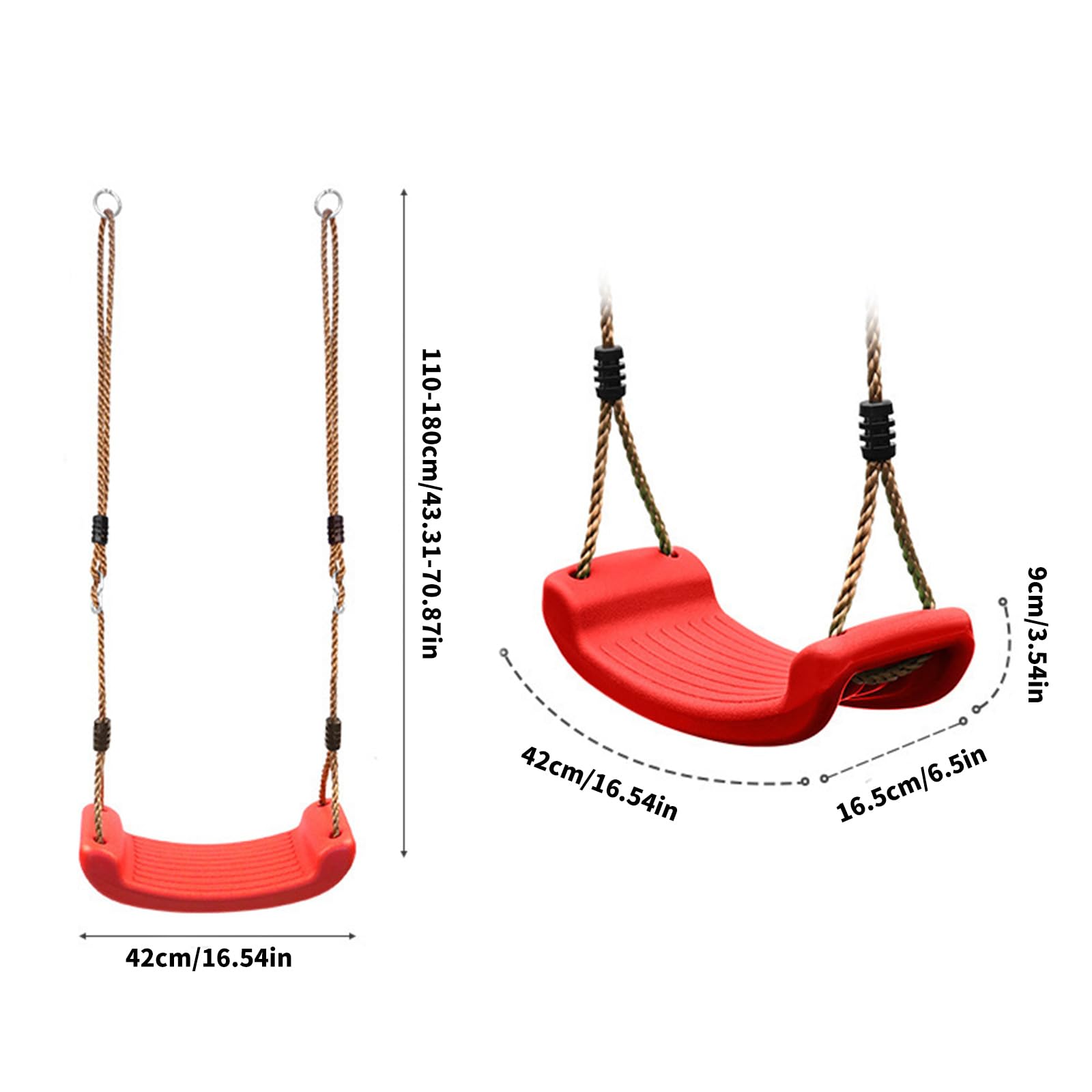 Corde de Fixation de siège de balançoire Polyvalente, pour Le Plaisir dans Le Jardin et Les Routines de Fitness avec équipement de Fitness résistant à l ' Usure